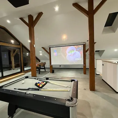 펜션 Domaine Des Sources - Spa, Sauna, Games - 12 People